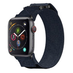 Nylon Klettverschluss Uhrenarmband, Für Apple Watch Series 5 44mm, Für Apple Watch Series 5 40mm, Für Apple Watch Series 4 44mm, Für Apple Watch Series 4 40mm, Für Apple Watch Series 3 38mm, Für Apple Watch Series 3 42mm