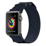 Nylon Klettverschluss Uhrenarmband, Für Apple Watch Series 5 44mm, Für Apple Watch Series 5 40mm, Für Apple Watch Series 4 44mm, Für Apple Watch Series 4 40mm, Für Apple Watch Series 3 38mm, Für Apple Watch Series 3 42mm