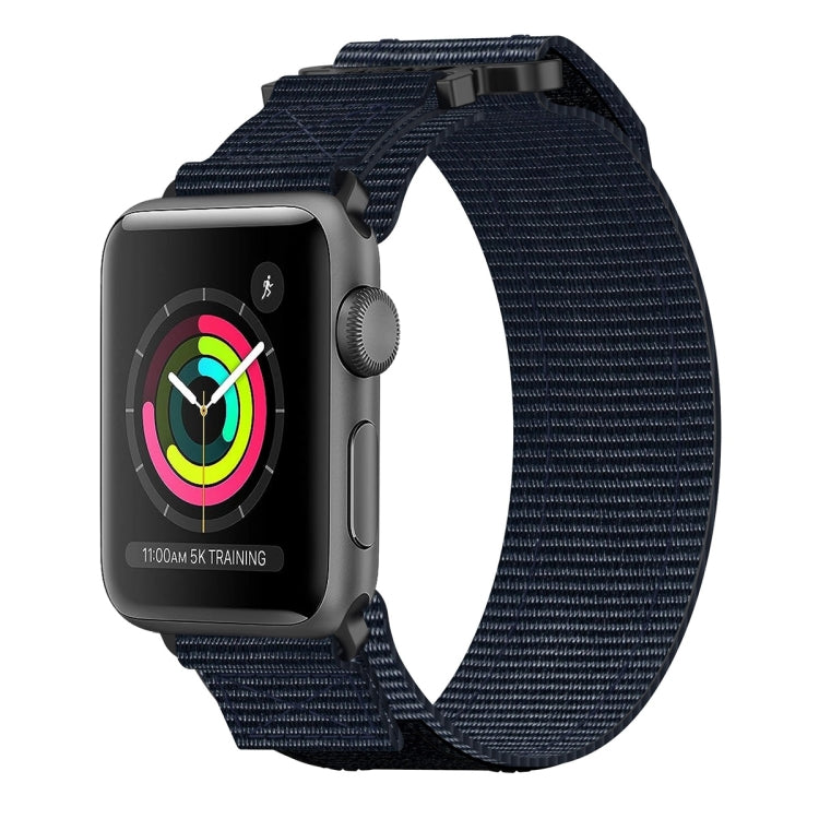 Nylon Klettverschluss Uhrenarmband, Für Apple Watch Series 5 44mm, Für Apple Watch Series 5 40mm, Für Apple Watch Series 4 44mm, Für Apple Watch Series 4 40mm, Für Apple Watch Series 3 38mm, Für Apple Watch Series 3 42mm