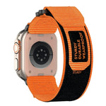 Nylon-Armband mit Klettverschluss, für Apple Watch 38 mm