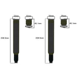 Nylon-Armband mit Klettverschluss, für Apple Watch 38 mm