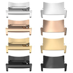 1 Pair 22mm Watch Band Stainless Steel Connector, For OPPO Watch X / X2 / OnePlus Watch 2 / 2R