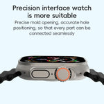 ZGA Ocean Silikon-Uhrenarmband, für Apple Watch Series 4 (44 mm), Apple Watch Series 3 (42 mm), Apple Watch Series 2 (42 mm) und Apple Watch (42 mm)