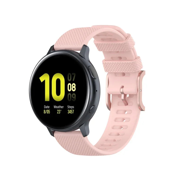 20-mm-Armband mit Punktstruktur, für Galaxy Watch Active 3 / Active 2 / Active, für Polar Ignite