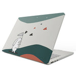 UV-bedrucktes Muster Laptop-mattes Schutzgehäuse, Für MacBook Air 13,3 A1466 / A1369, Für MacBook 12 Zoll A1534