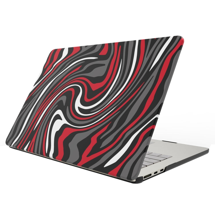 UV-bedrucktes Muster Laptop-mattes Schutzgehäuse, Für MacBook Pro 16,2 A2991 / A2780 / A2485, Für MacBook Air 13,3 A1932 / A2179 / A2337