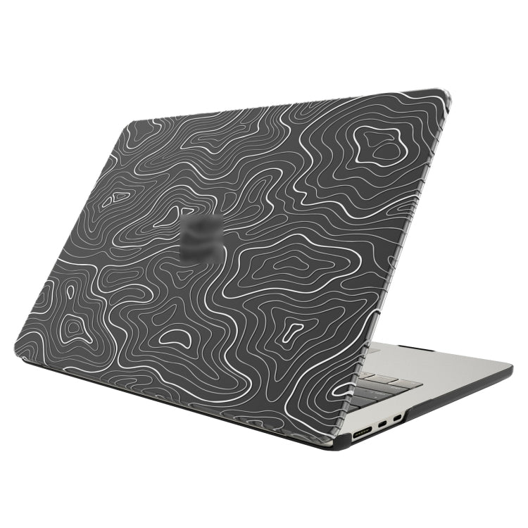 UV-bedrucktes Muster Laptop-mattes Schutzgehäuse, Für MacBook Pro 16,2 A2991 / A2780 / A2485, Für MacBook Air 13,3 A1932 / A2179 / A2337