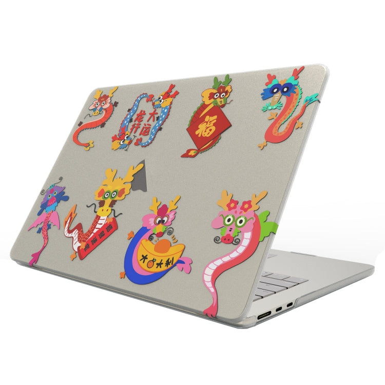 UV-gedrucktes Muster Laptop Mattierte Schutzhülle, Für MacBook Pro 15.4 A1286