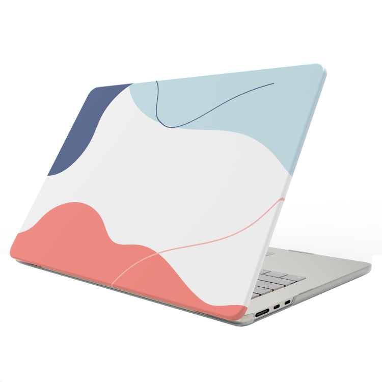 UV-bedrucktes Muster Laptop-mattes Schutzgehäuse, Für MacBook Pro 16 A2141, Für MacBook Pro 15,4 A1707 / A1990
