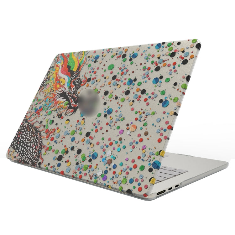 UV-bedrucktes Muster Laptop-mattes Schutzgehäuse, Für MacBook Pro 16 A2141, Für MacBook Pro 15,4 A1707 / A1990