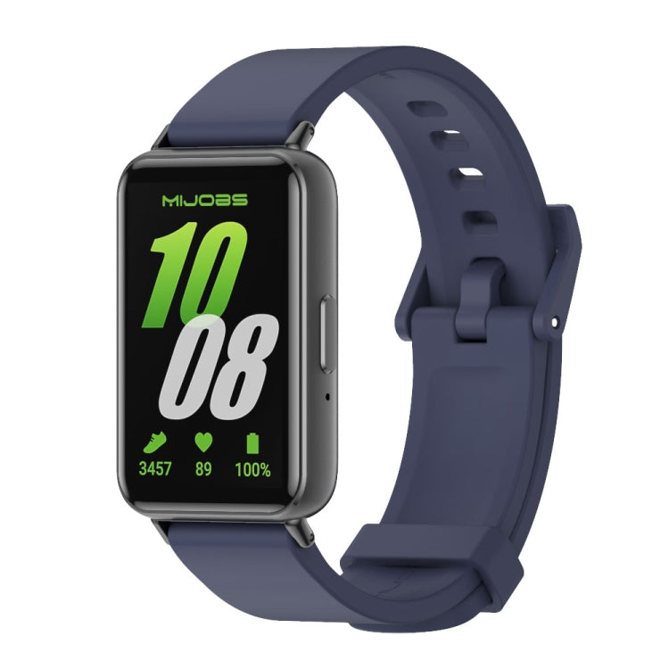 Mijobs Silikon-Uhrenarmband, für Samsung Galaxy Fit 3