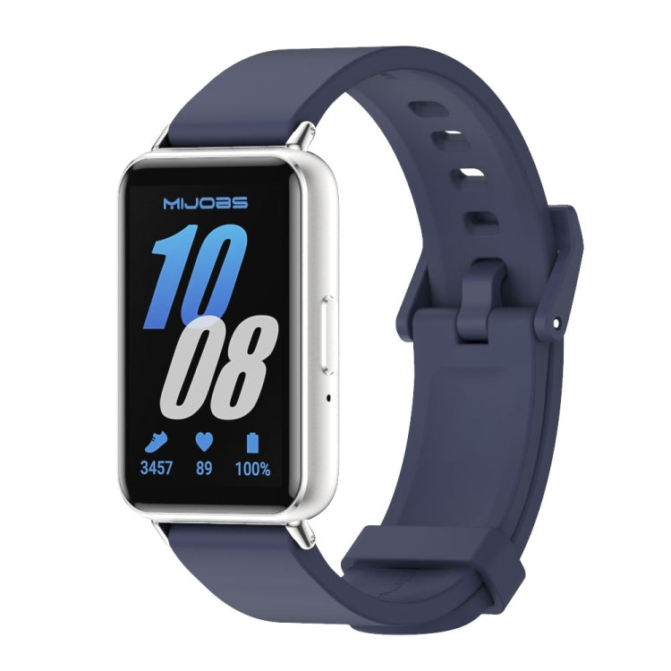 Mijobs Silikon-Uhrenarmband, für Samsung Galaxy Fit 3