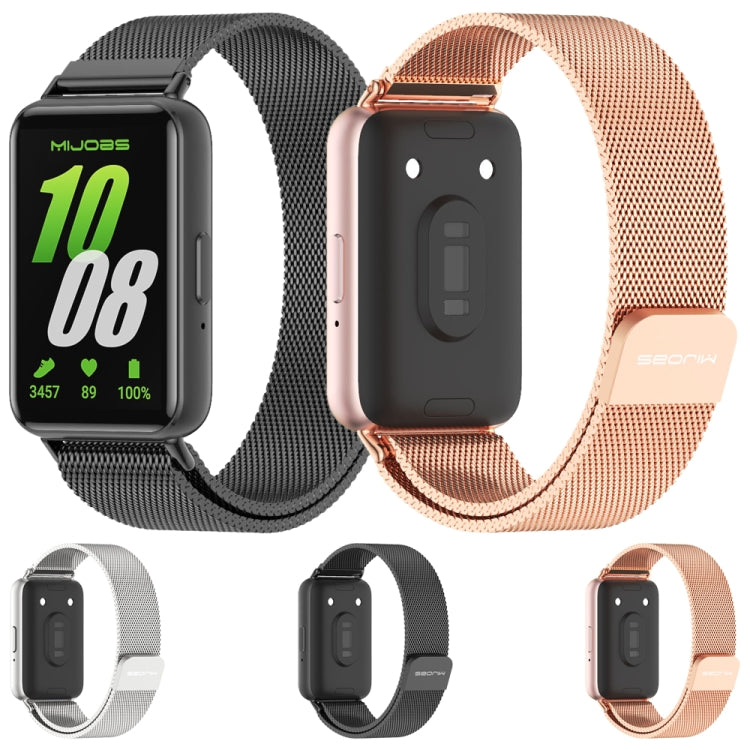 Mijobs Milan Magnetic Metall-Armband, für Samsung Galaxy Fit 3