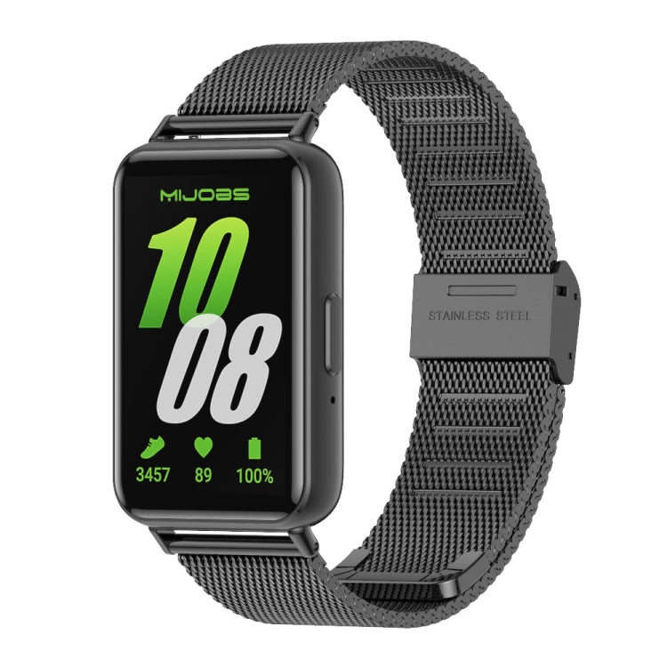 Mijobs Milanese Loop Metallarmband, Für Samsung Galaxy Fit 3