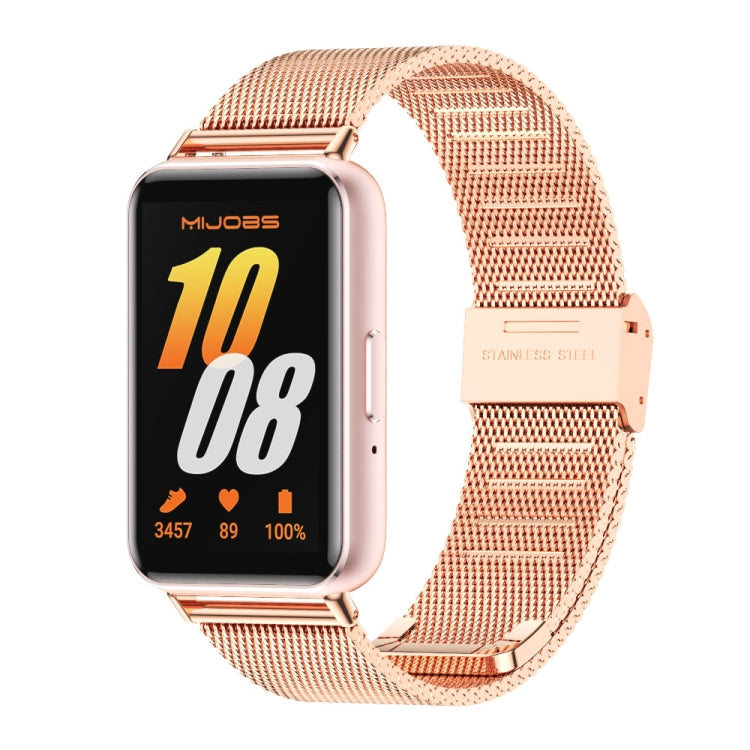 Mijobs Milanese Loop Metallarmband, Für Samsung Galaxy Fit 3