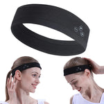 Mucro B01 Kabelloses Bluetooth-Headset im Turban-Stil, Sport-Stirnband