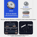 Mucro B01 Kabelloses Bluetooth-Headset im Turban-Stil, Sport-Stirnband