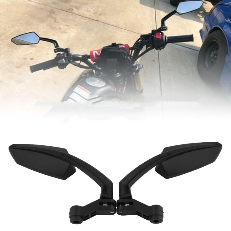 2 PCS Motorcycle Modified Rear View Mirror Set for Honda / Kawasaki / Suzuki / Yamaha, MB-MR024-BK