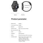 GTS4/LT09 1,5 Zoll IP67 Fitness- und Wellness-Smartwatch mit Bluetooth-Anruffunktion, Schlafüberwachung, Blutsauerstoffmessung und Herzfrequenzmessung, Silikonarmband und Edelstahlarmband