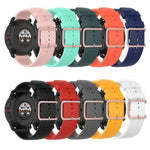 22-mm-Armband mit Punktstruktur, passend für Polar Grit X / Vantage M, Ticwatch Pro 2020 / Ticwatch GTX, Samsung Galaxy Watch3 45 mm / Galaxy Watch 46 mm