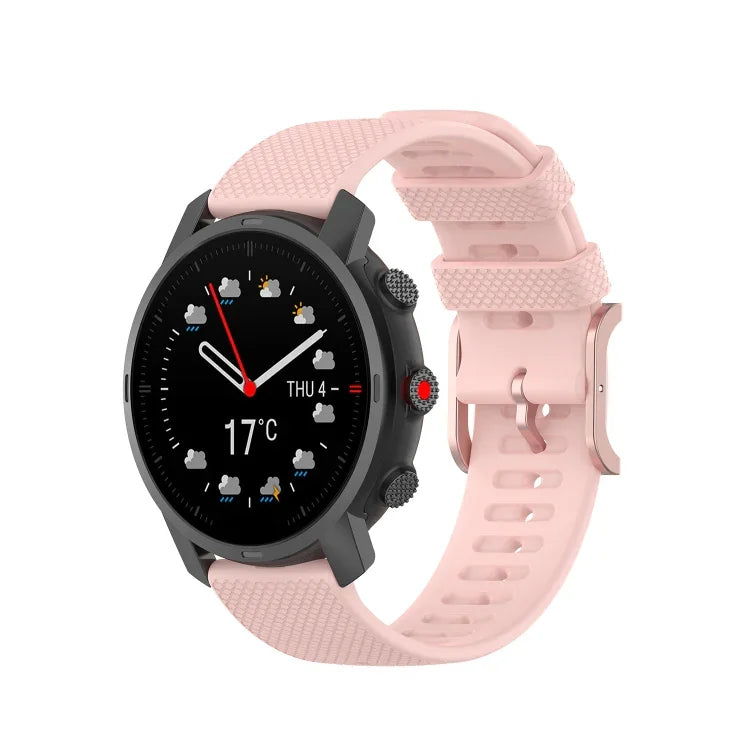 22-mm-Armband mit Punktstruktur, passend für Polar Grit X / Vantage M, Ticwatch Pro 2020 / Ticwatch GTX, Samsung Galaxy Watch3 45 mm / Galaxy Watch 46 mm