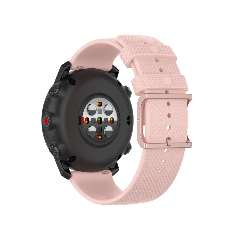 22-mm-Armband mit Punktstruktur, passend für Polar Grit X / Vantage M, Ticwatch Pro 2020 / Ticwatch GTX, Samsung Galaxy Watch3 45 mm / Galaxy Watch 46 mm