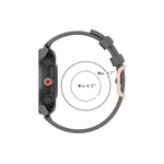 22-mm-Armband mit Punktstruktur, passend für Polar Grit X / Vantage M, Ticwatch Pro 2020 / Ticwatch GTX, Samsung Galaxy Watch3 45 mm / Galaxy Watch 46 mm