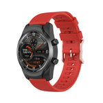 22-mm-Armband mit Punktstruktur, passend für Polar Grit X / Vantage M, Ticwatch Pro 2020 / Ticwatch GTX, Samsung Galaxy Watch3 45 mm / Galaxy Watch 46 mm