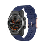 22-mm-Armband mit Punktstruktur, passend für Polar Grit X / Vantage M, Ticwatch Pro 2020 / Ticwatch GTX, Samsung Galaxy Watch3 45 mm / Galaxy Watch 46 mm