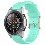 22-mm-Armband mit Punktstruktur, passend für Polar Grit X / Vantage M, Ticwatch Pro 2020 / Ticwatch GTX, Samsung Galaxy Watch3 45 mm / Galaxy Watch 46 mm