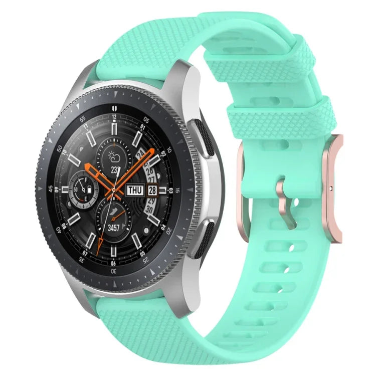 22-mm-Armband mit Punktstruktur, passend für Polar Grit X / Vantage M, Ticwatch Pro 2020 / Ticwatch GTX, Samsung Galaxy Watch3 45 mm / Galaxy Watch 46 mm