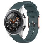 22-mm-Armband mit Punktstruktur, passend für Polar Grit X / Vantage M, Ticwatch Pro 2020 / Ticwatch GTX, Samsung Galaxy Watch3 45 mm / Galaxy Watch 46 mm