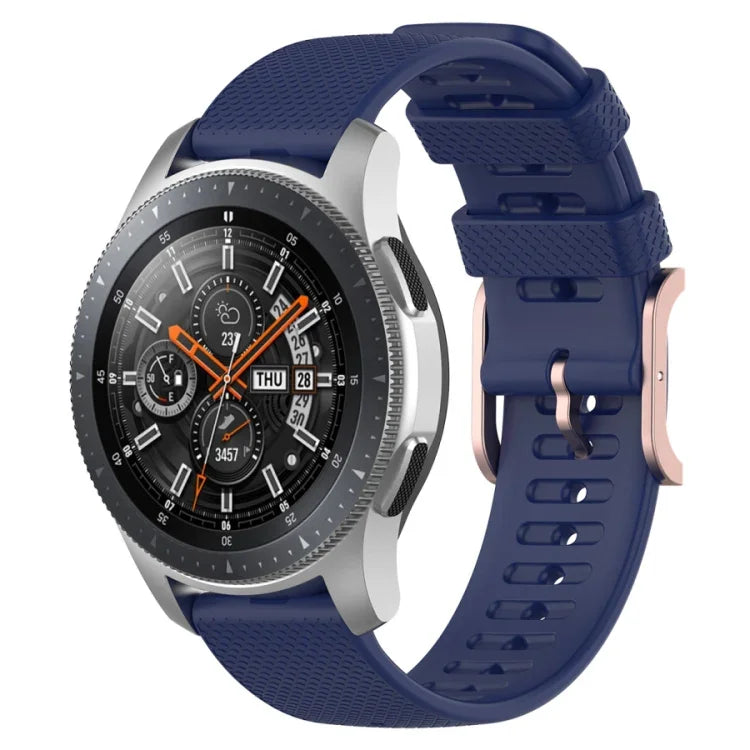 22-mm-Armband mit Punktstruktur, passend für Polar Grit X / Vantage M, Ticwatch Pro 2020 / Ticwatch GTX, Samsung Galaxy Watch3 45 mm / Galaxy Watch 46 mm