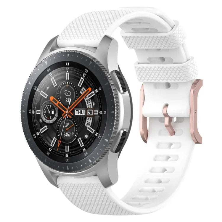 22-mm-Armband mit Punktstruktur, passend für Polar Grit X / Vantage M, Ticwatch Pro 2020 / Ticwatch GTX, Samsung Galaxy Watch3 45 mm / Galaxy Watch 46 mm