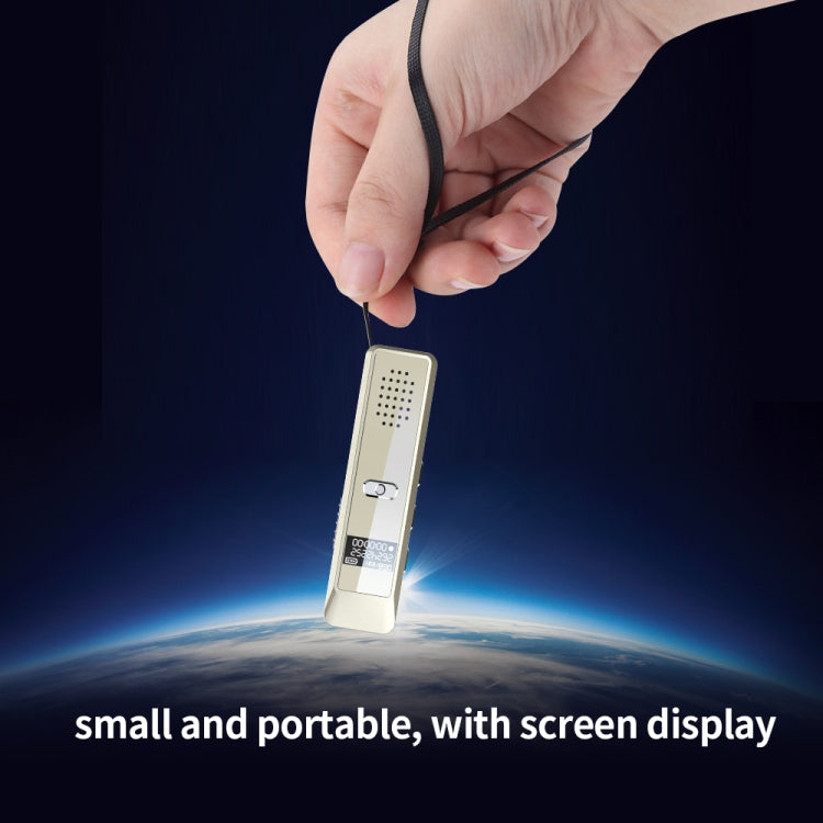 JNN Q7 Mini Tragbarer Sprachrekorder mit OLED-Bildschirm, 4GB, 8GB, 16GB, 32GB