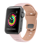 Wellenstruktur Silikon-Uhrenarmband mit umgekehrter Schnalle, für Apple Watch Series 2 42mm, für Apple Watch Series 2 38mm, für Apple Watch 42mm, für Apple Watch 38mm