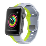 Wellenstruktur Silikon-Uhrenarmband mit umgekehrter Schnalle, für Apple Watch Series 2 42mm, für Apple Watch Series 2 38mm, für Apple Watch 42mm, für Apple Watch 38mm