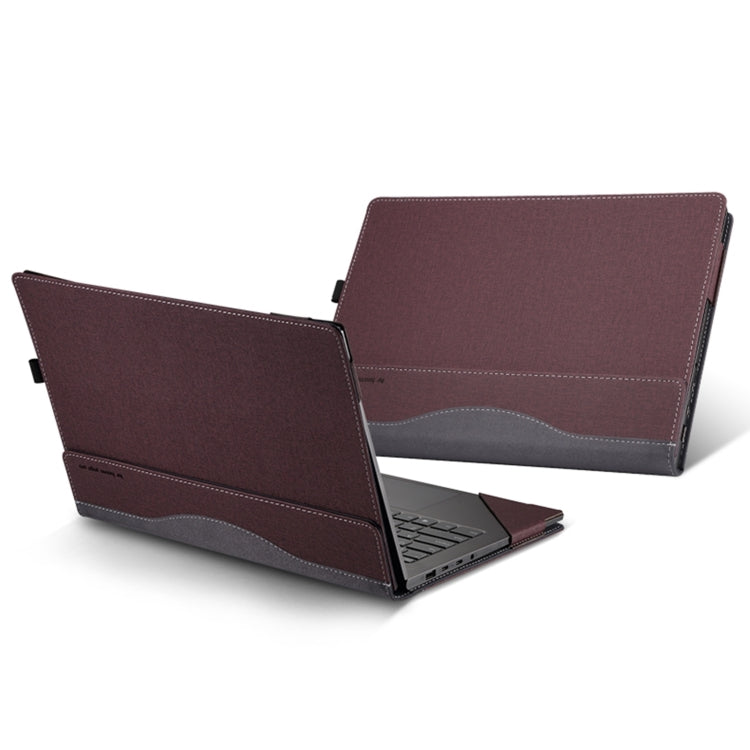 Leder Laptop stoßfeste Schutzhülle, Für HP ProBook 445 14 Zoll G10, Für HP ProBook 455 15,6 Zoll G10, Für HP Laptop 17-cu / 17s-cu 17,3 Zoll, Für HP Pavilion X360 Laptop 14-dw / 14m-dw, Für HP Laptop 14s-dp / 14-dk / 14s-dk