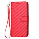 YX0070 Carbon-Faser-Schnalle Leder-Handyhülle mit Trageschlaufe, Für iPhone 13 Pro Max, Für iPhone 13 Pro, Für iPhone 13, Für iPhone 13 mini, Für iPhone 12 / 12 Pro, Für iPhone 12 Pro Max