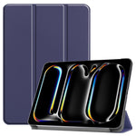 Custer Pure Color 3-Fold Holder Smart Leather Tablet Case, For iPad Pro 11 2025 / 2024