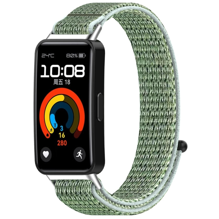 Nylon Loop Hook and Loop Fastener Watch Band, For Huawei Band 10 / 9 / 8