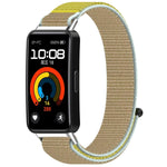Nylon Loop Hook and Loop Fastener Watch Band, For Huawei Band 10 / 9 / 8