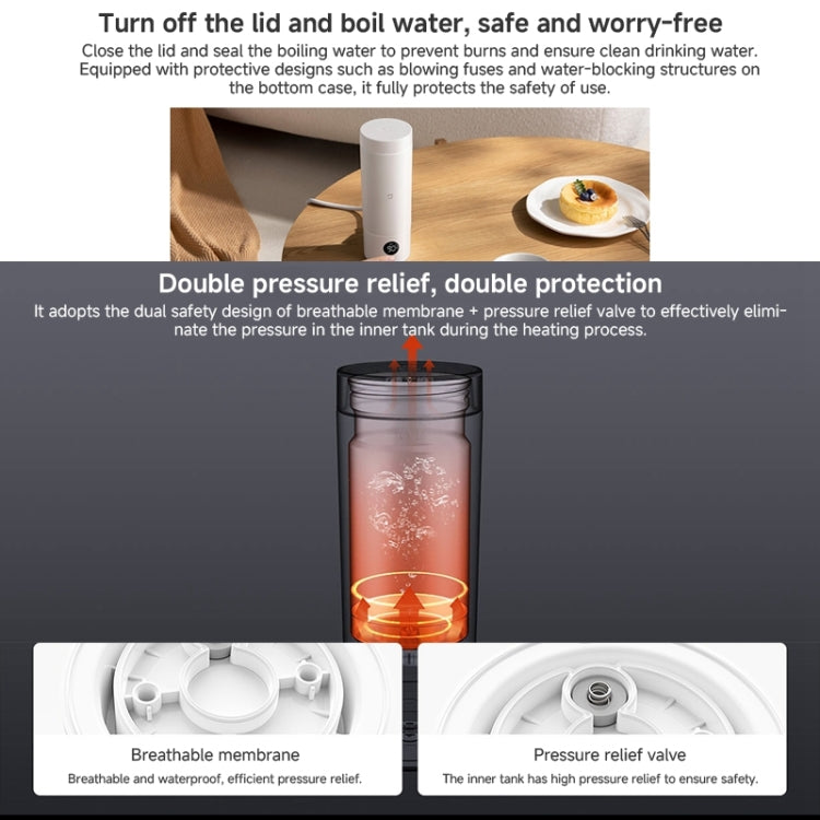 Xiaomi Mijia Smart Portable Electric Heating Cup 2, US-Stecker