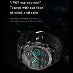 DK67 1,53 Zoll IP67 BT 5.0 Fitness- und Sport-Smartwatch, unterstützt Bluetooth-Anrufe, Schlafüberwachung, Blutsauerstoffmessung, Herzfrequenzmessung und Blutdruckmessung