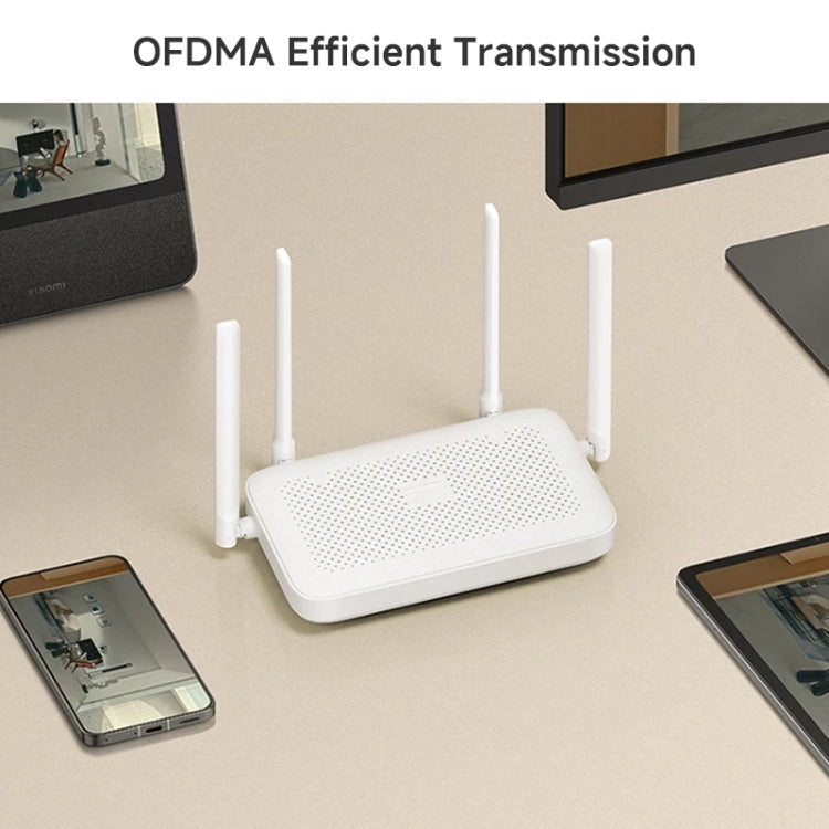 Xiaomi AX1500 4-Kanal unabhängiger Signalverstärker WiFi 6 Dual-Band Router, US Stecker, AX1500