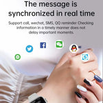 WS11 MAX 2,2-Zoll-Fitness- und Sport-Smartwatch mit Unterstützung für Bluetooth-Anrufe, Schlafüberwachung, Blutsauerstoffmessung, Herzfrequenzmessung und Blutdruckmessung