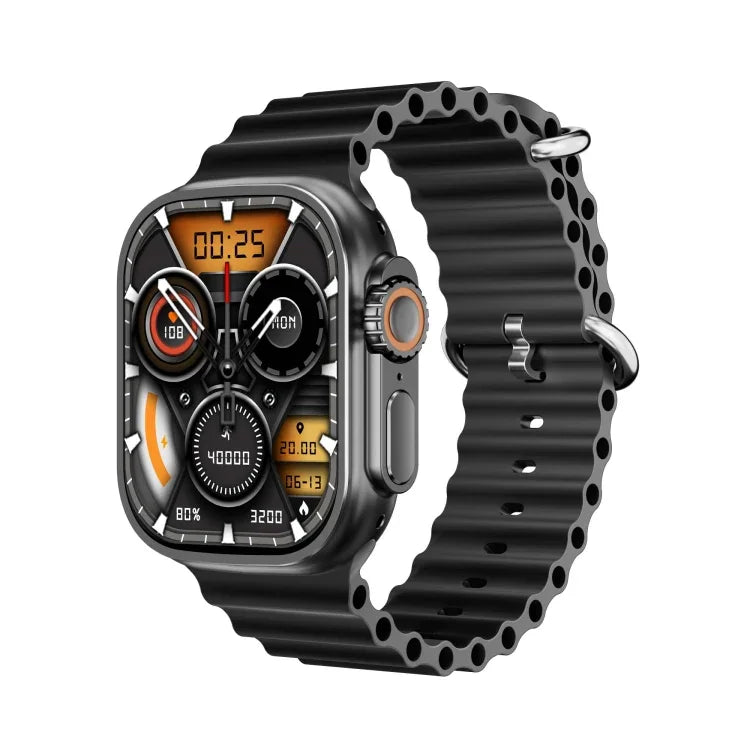 WS12 ULTRA 2 2,2-Zoll-Sport-Smartwatch mit Unterstützung für Zahlungscodes, Bluetooth-Anrufe, Schlafüberwachung, Blutsauerstoffmessung, Herzfrequenzmessung und Blutdruckmessung