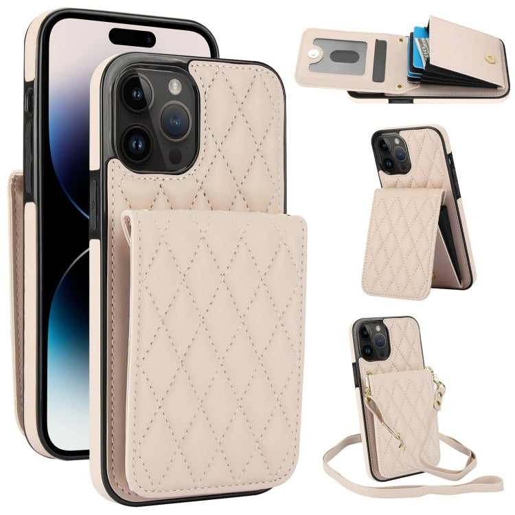 YM015 Umhängetasche Rhombische Karten Tasche RFID Handyhülle, Für iPhone 14 Pro Max, Für iPhone 13 Pro Max, Für iPhone 13 Pro, Für iPhone 13, Für iPhone 12 / 12 Pro, Für iPhone 12 Pro Max, Für iPhone 11 Pro Max, Für iPhone 11