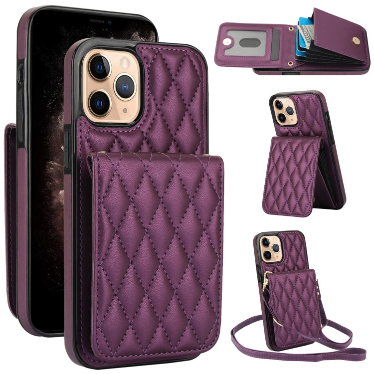 YM015 Umhängetasche Rhombische Karten Tasche RFID Handyhülle, Für iPhone 14 Pro Max, Für iPhone 13 Pro Max, Für iPhone 13 Pro, Für iPhone 13, Für iPhone 12 / 12 Pro, Für iPhone 12 Pro Max, Für iPhone 11 Pro Max, Für iPhone 11