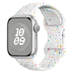 Hole Style Butterfly Buckle Camouflage Silicone Watch Band, For Apple Watch Series 2 42mm, For Apple Watch Series 2 38mm, For Apple Watch 42mm, For Apple Watch 38mm